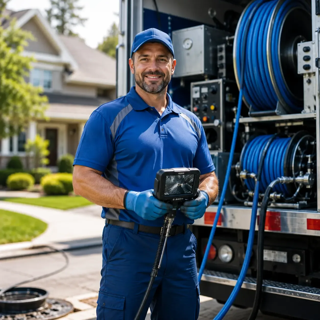 Local outdoor drain cleaning specialists in Mecca, IN
